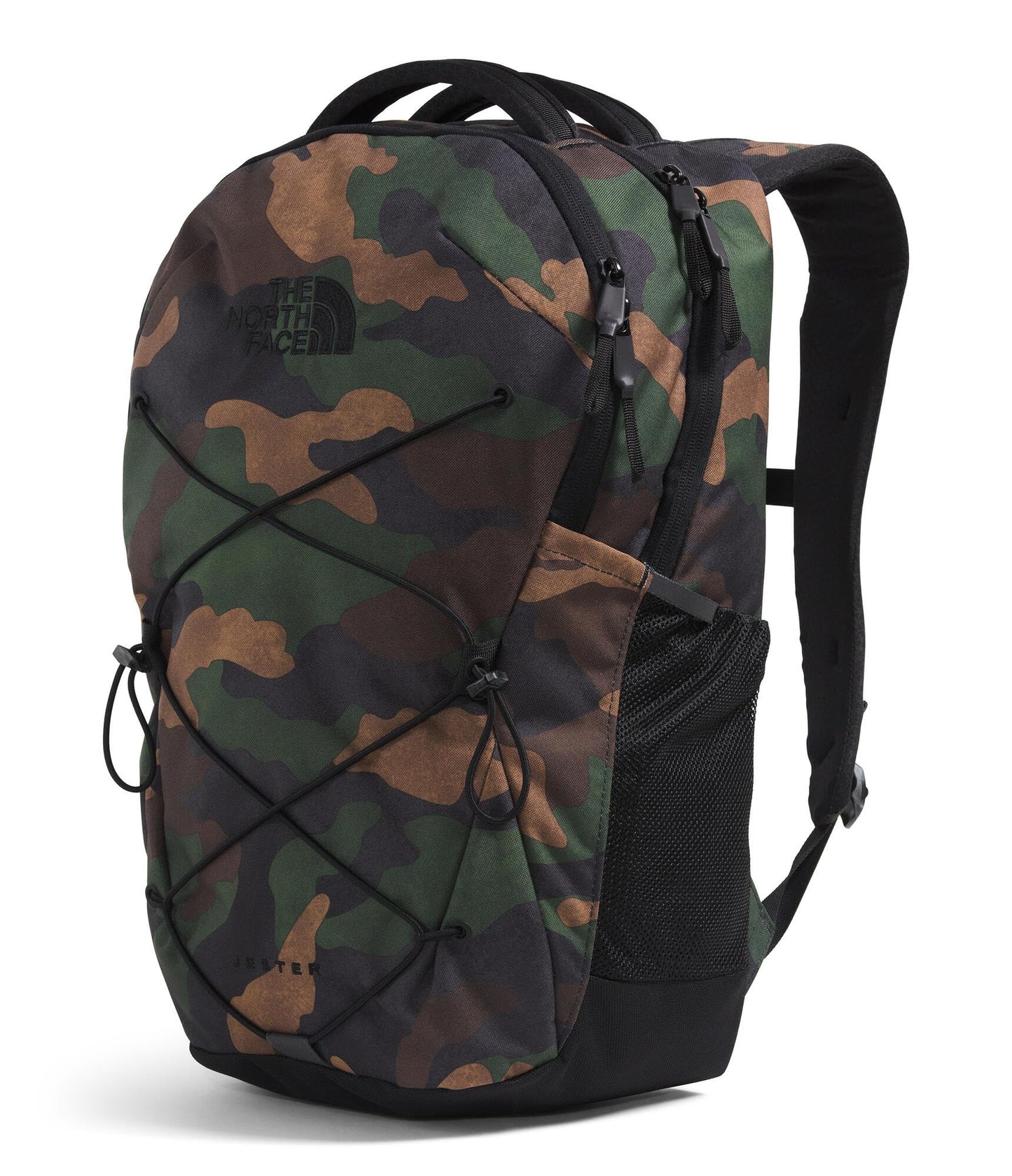The North Face Jester Everyday Laptop Backpack - Commuter Daypack, Water Repellent, Laptop Sleeve, Lunar Blue/Fizz Lime, One Size