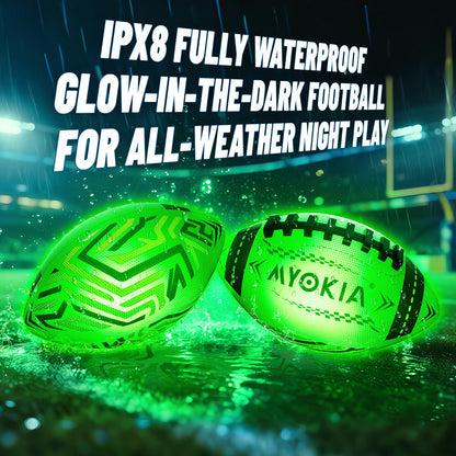 Rechargeable Light Up Soccer Ball Size 5 Tri-Color Glow in Dark