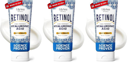 LilyAna Naturals Anti Aging Retinol Face & Neck Cream for Women