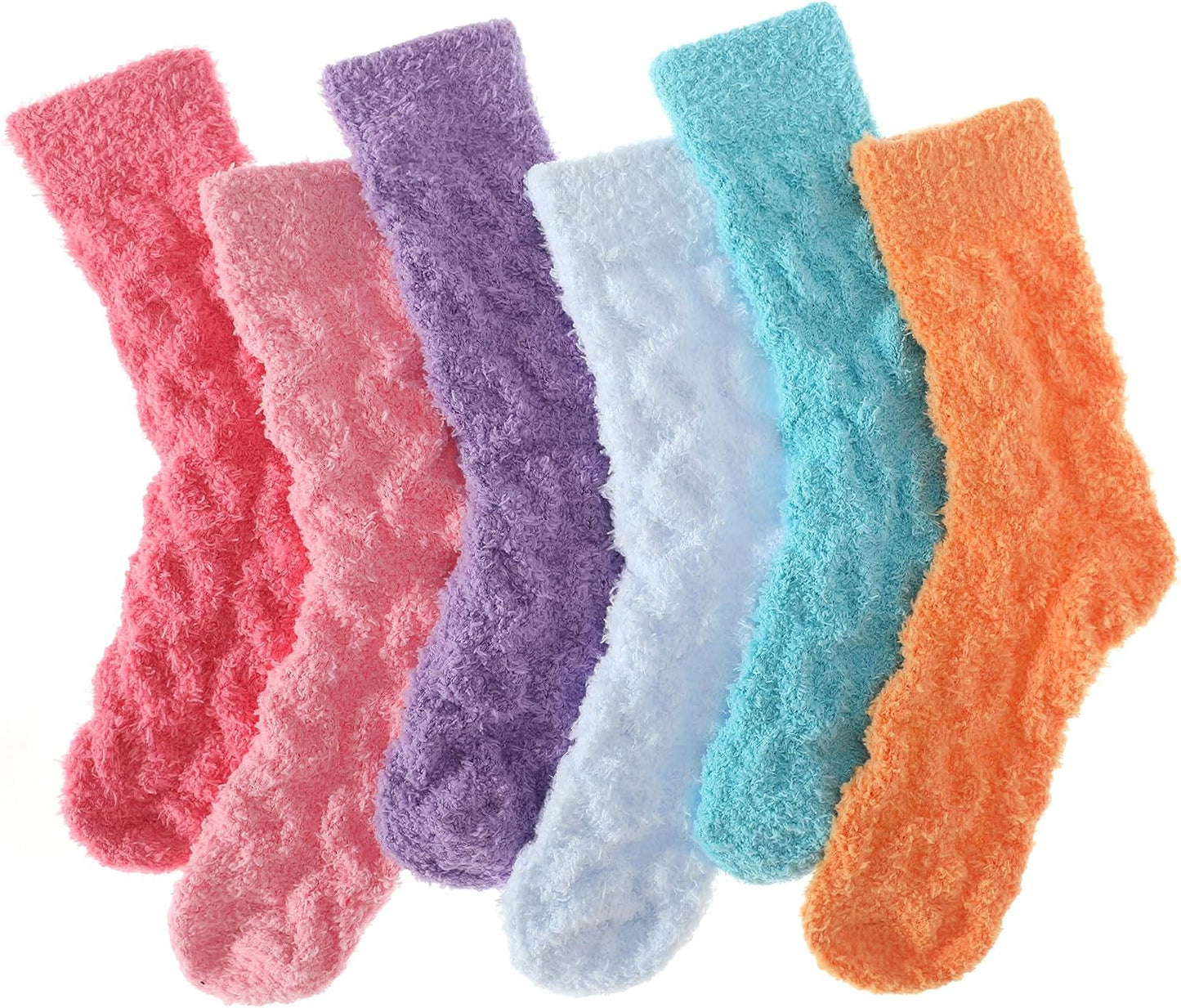 Womens Fluffy Fuzzy Socks,Winter Cozy Soft Warm Socks Gifts for Womens