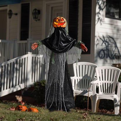 AW 9Ft Animatronics Flying Witch Hovering Broom Animated AC 100V-240V Halloween Outdoor Decoration Motion Activated 2026