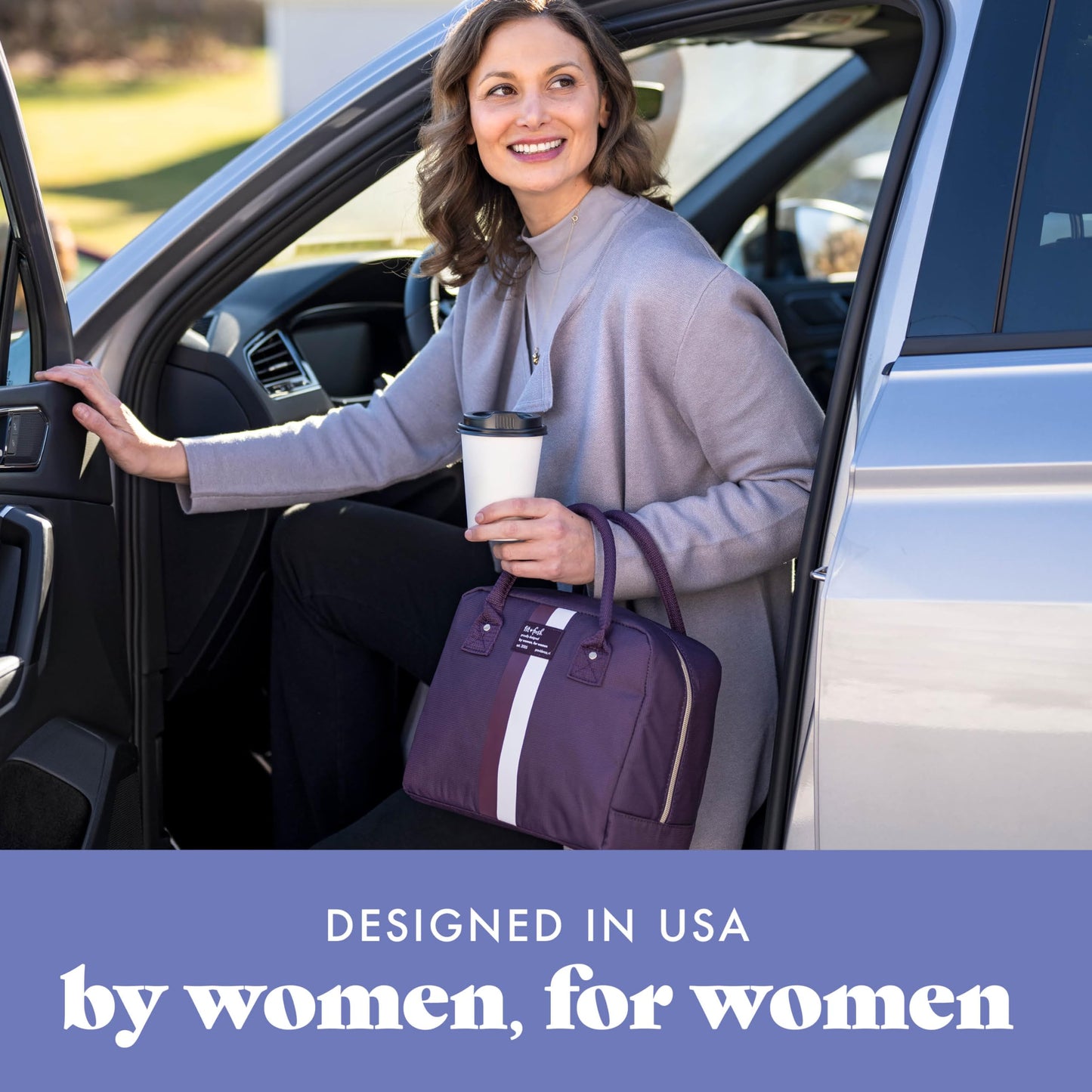 Fit & Fresh Bloomington Lunch Bag for Women - Insulated Large Lunch Box for Work with Containers, Leak-Resistant, Stain-Resistant, Zipper Closure, Cheetah