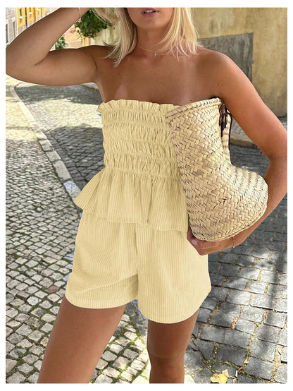 SOLY HUX Women's 2 Piece Vacation Outfit