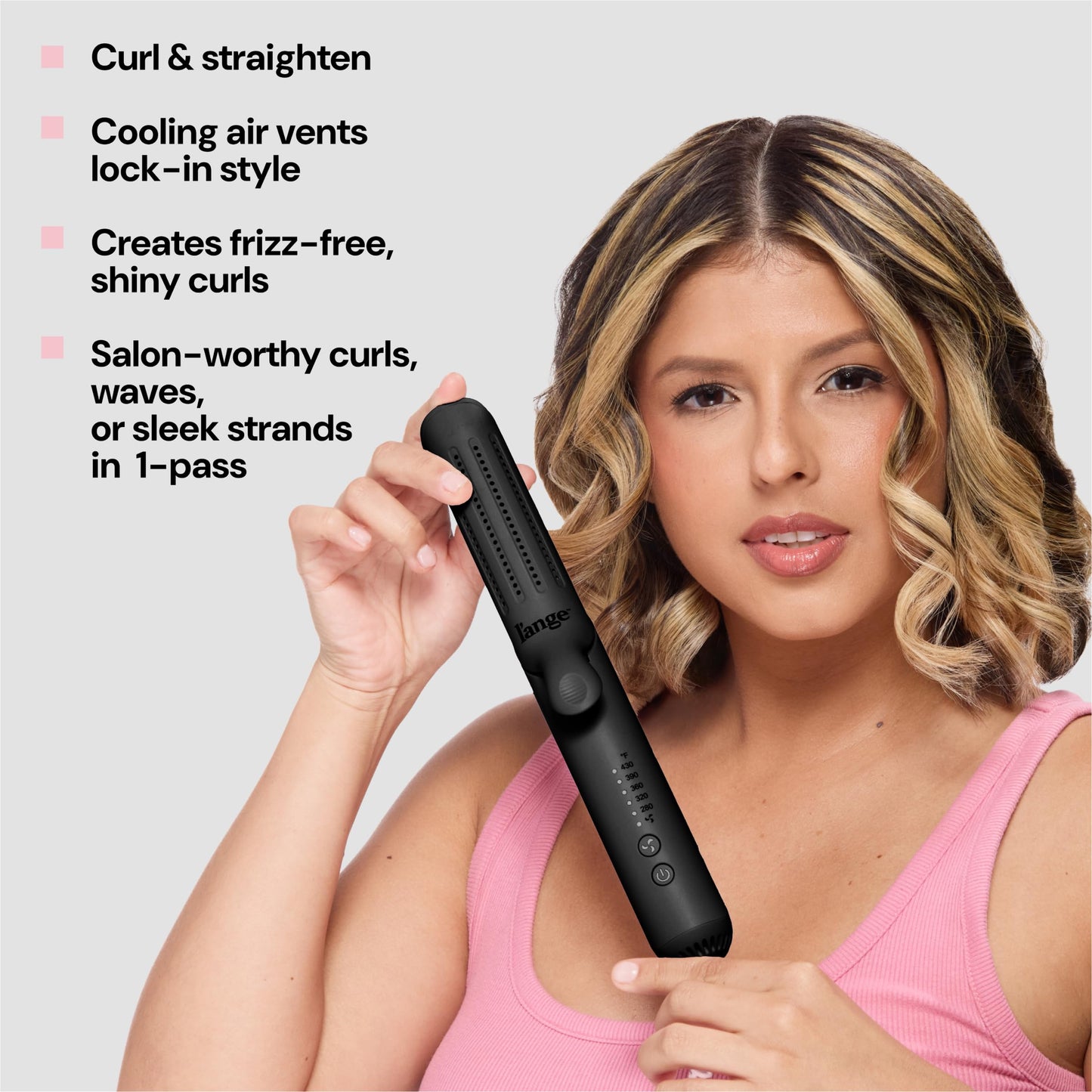 L'ANGE HAIR Le Duo Grande 360° Airflow Styler