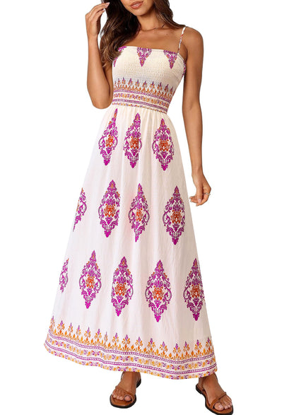 PRETTYGARDEN Women's Summer Boho Maxi Dress