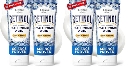LilyAna Naturals Anti Aging Retinol Face & Neck Cream for Women