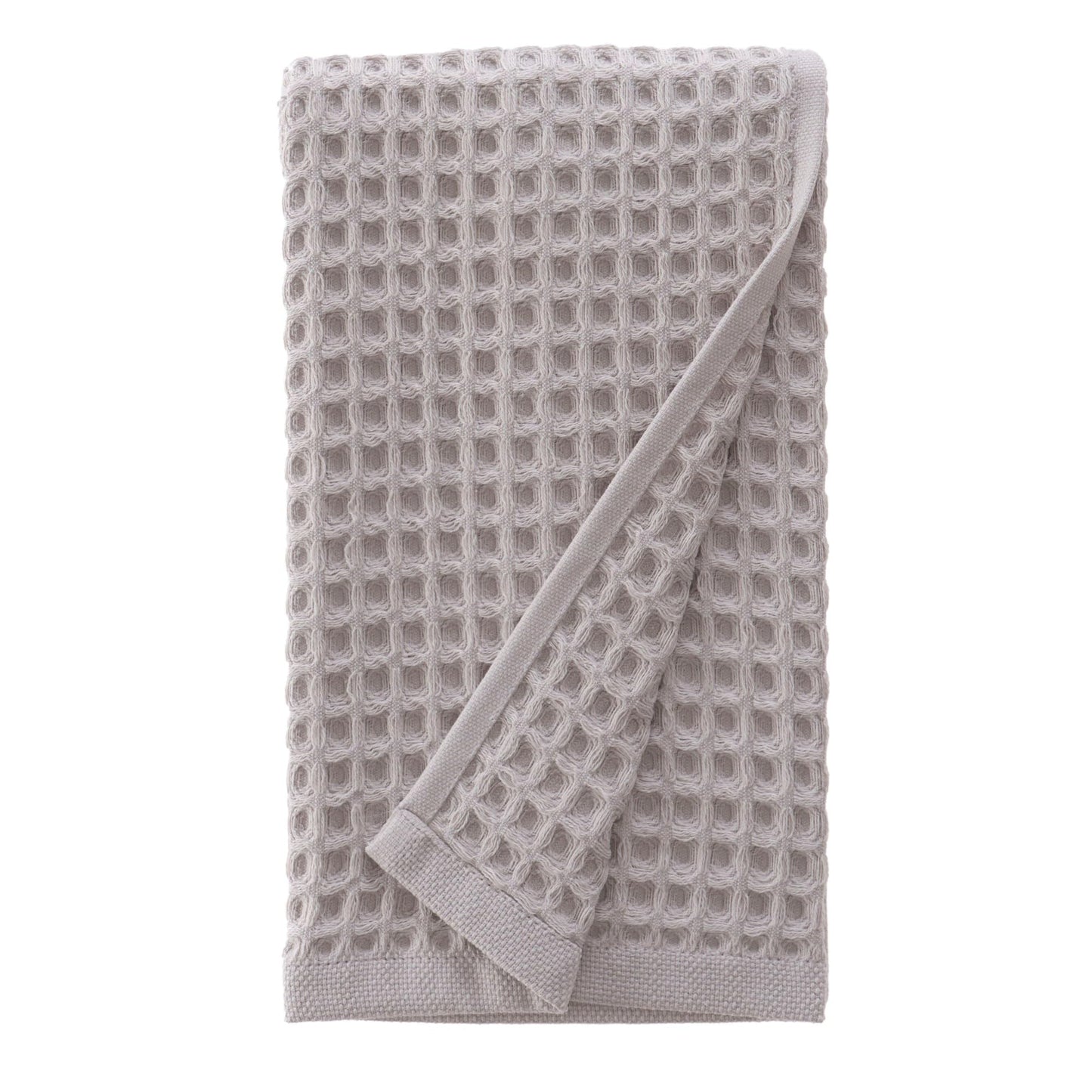 sea me at home Waffle Hand Towel – 100% Turkish Cotton, Quick-Dry, Soft and Absorbent Bathroom Towel (White)