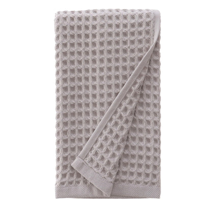 sea me at home Waffle Hand Towel – 100% Turkish Cotton, Quick-Dry, Soft and Absorbent Bathroom Towel (White)