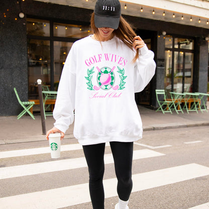 Olive Loves Apple Golf Wives Social Club Sweatshirt