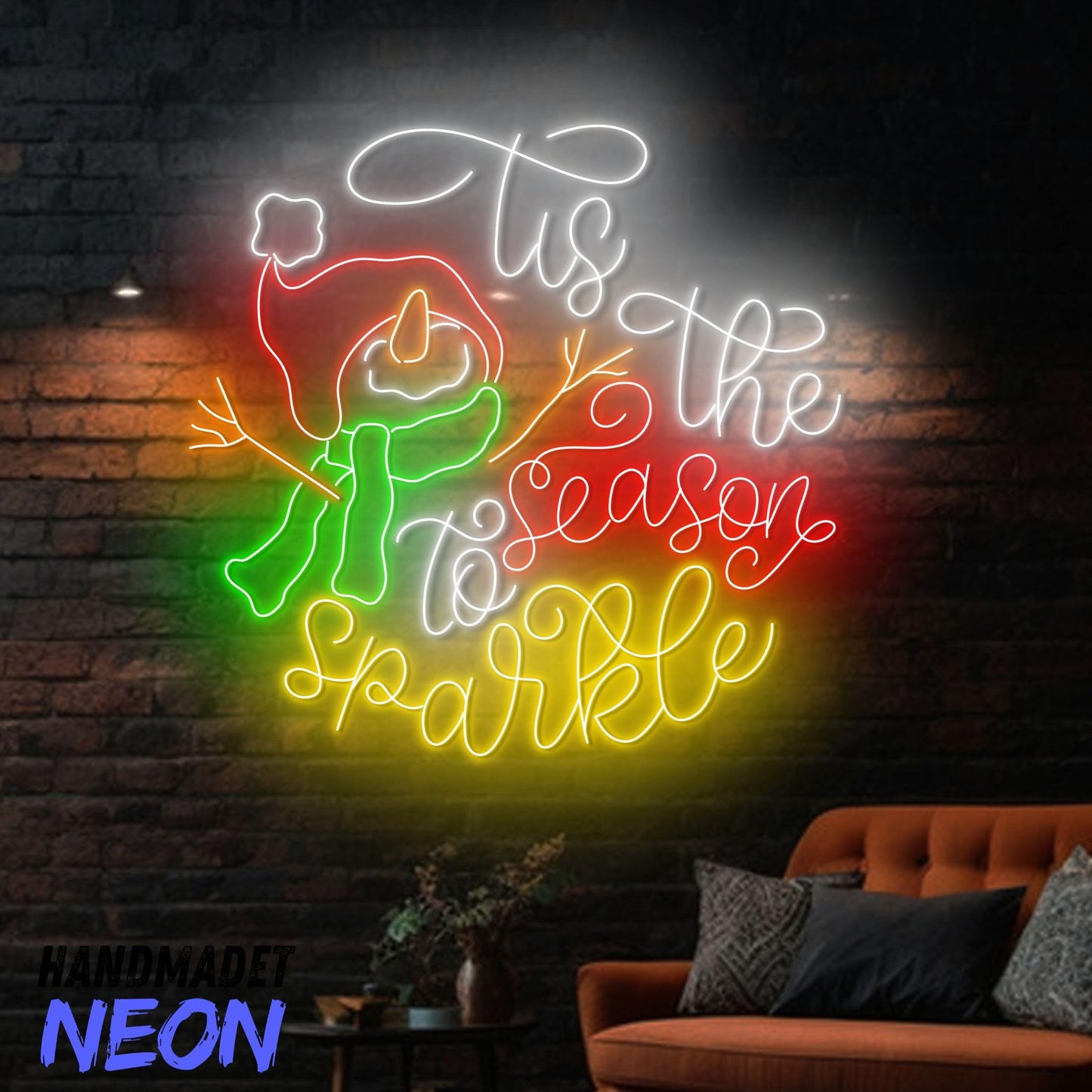 Custom Merry Christmas Tree Neon Sign Led Sign LED Lights (Merry Christmas)