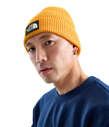 THE NORTH FACE TNF Logo Box Cuffed Beanie | Classic Fit, Rib Knit Winter Hat for Men & Women