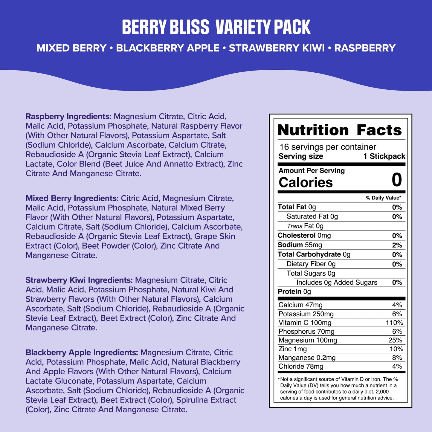 Ultima Replenisher Electrolyte Hydration Powder, Grape, 20 Count Stickpacks Pouch - Sugar Free, 0 Calories, 0 Carbs - Gluten-Free, Keto, Non-GMO with Magnesium, Potassium