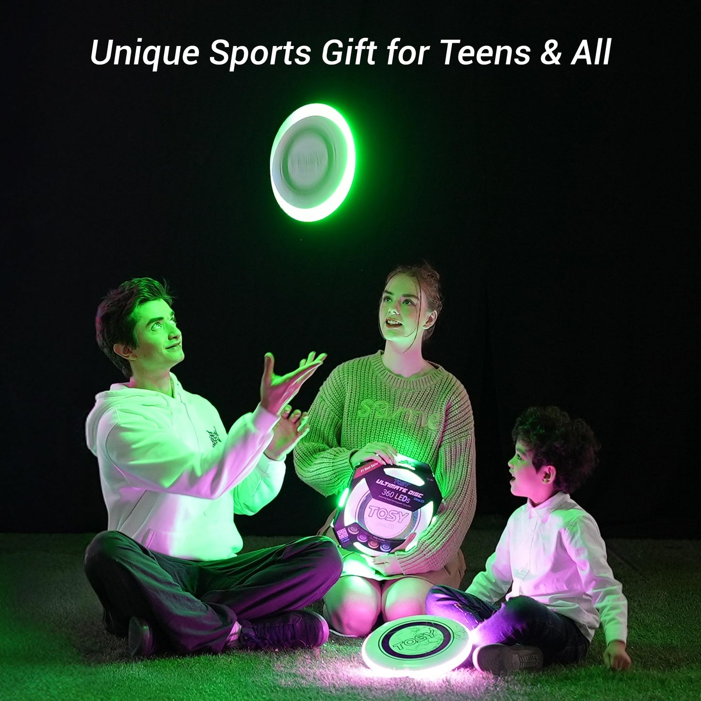 TOSY Flying Disc - 16 Million Colors RGB or 36 LEDs