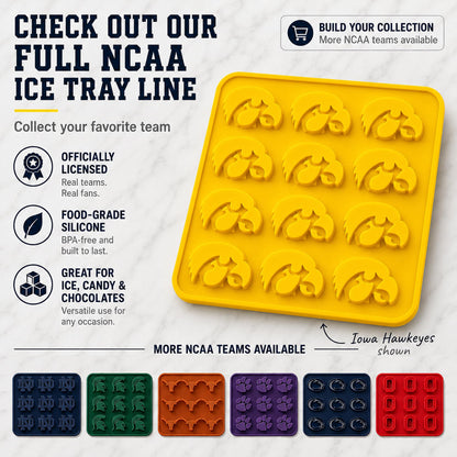 Masterpieces Fanpans Ncaa Alabama Crimson Tide Silicone Ice Cube Tray Set - Fun Alabama Merchandise, Dishwasher Safe