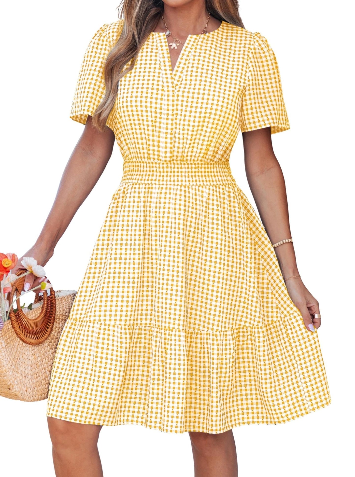 popvil Women Summer Short Dress