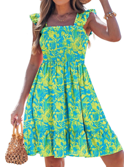 popvil Women Summer Mini Dress