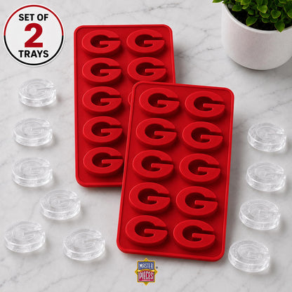 Masterpieces Fanpans Ncaa Alabama Crimson Tide Silicone Ice Cube Tray Set - Fun Alabama Merchandise, Dishwasher Safe