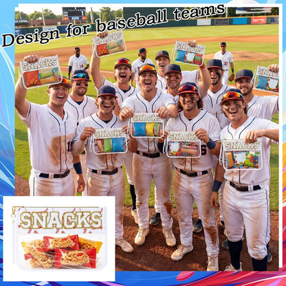 1 Pcs Soccer Snack Bag Baseball Party Favors Mom Gifts