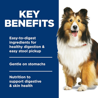 Hill's Science Diet Adult Sensitive Stomach & Skin Wet Dog Food, Turkey & Rice, 12.5 oz. Cans, 12-Pack
