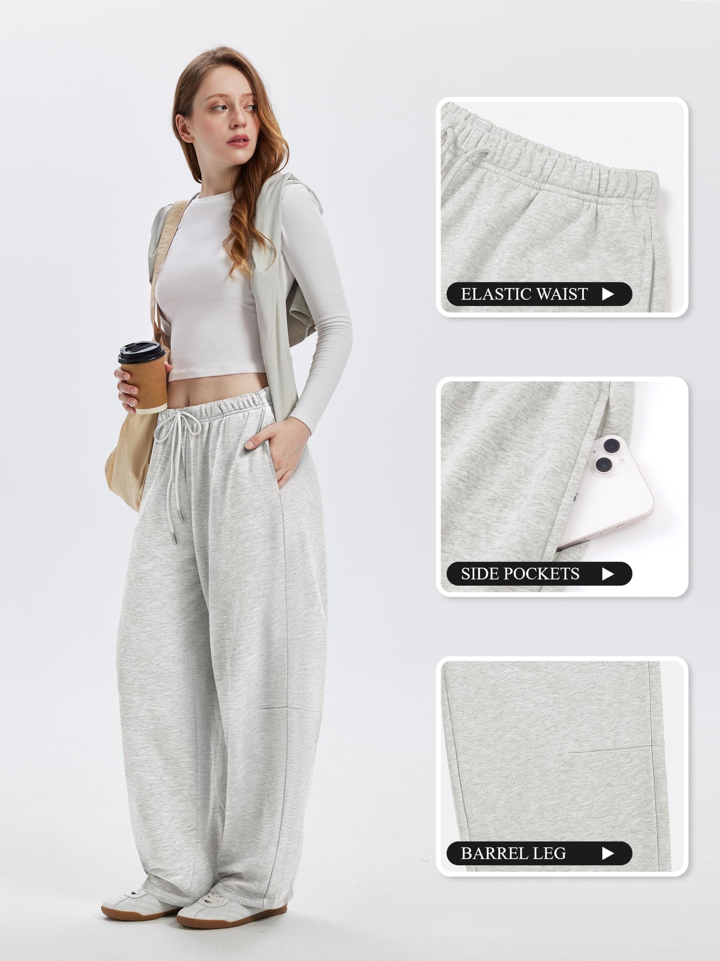 Sampeel Barrel Sweatpants Women
