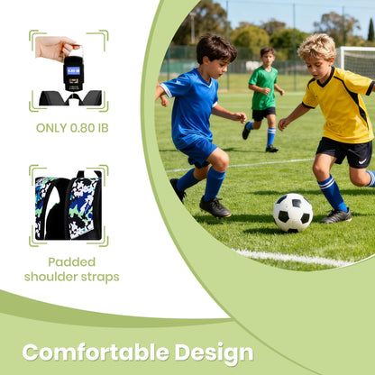 Hsmihair Soccer Bag,Youth Soccer Backpack with Ball and Cleat Compartment