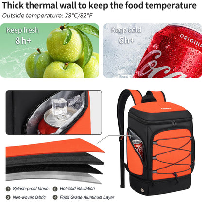 Soccer Backpack,Soccer Bag with Ball Holder and Shoe Compartment