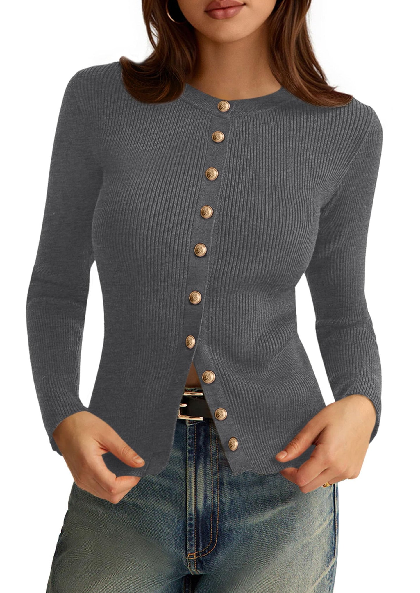 PRETTYGARDEN Women's Fall Lightweight Cardigan Sweaters