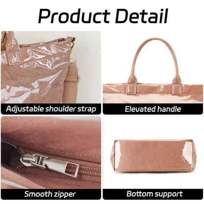 GISMTR Large PVC Tote Bag