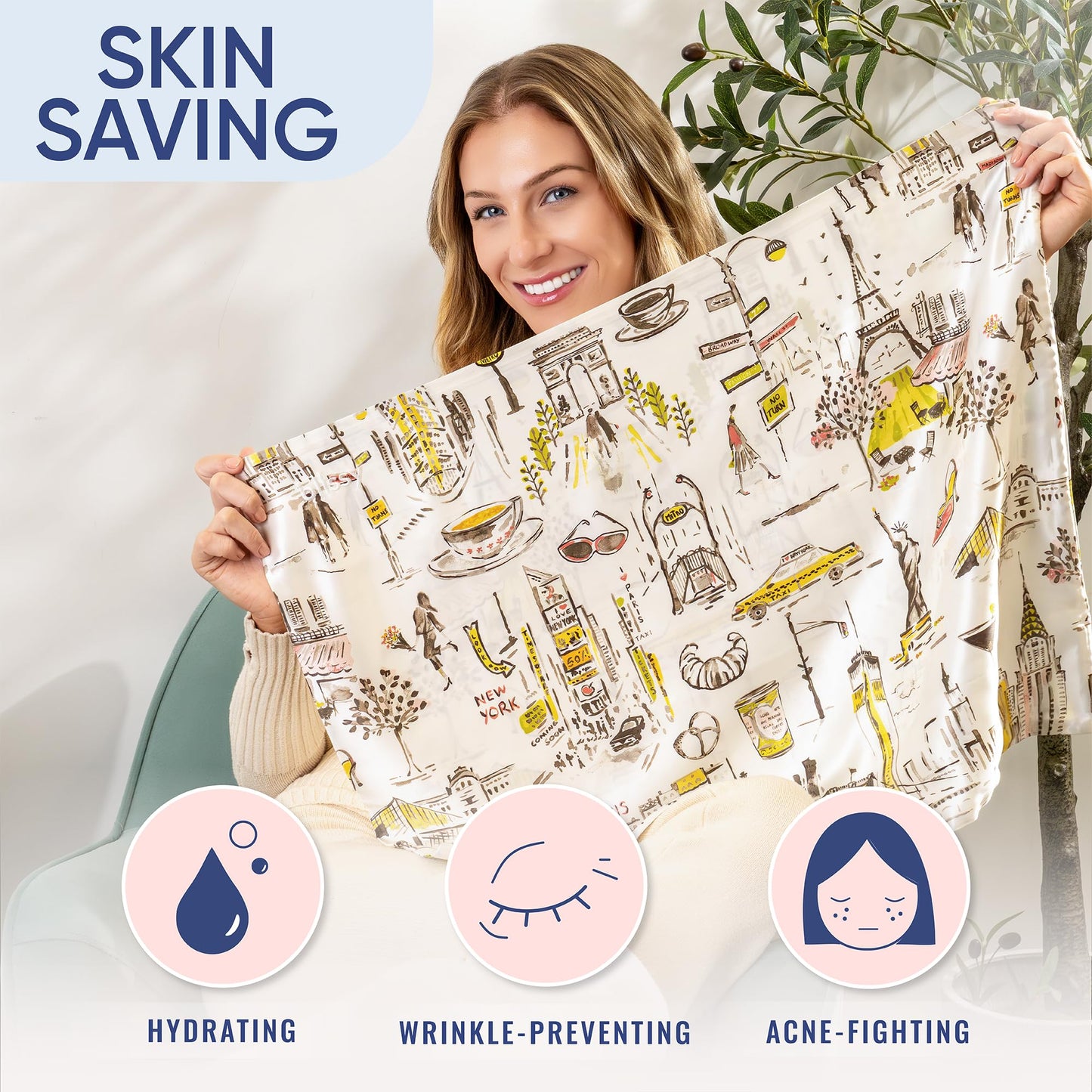 Blissy Silk Pillowcase - 100% Pure Mulberry Silk