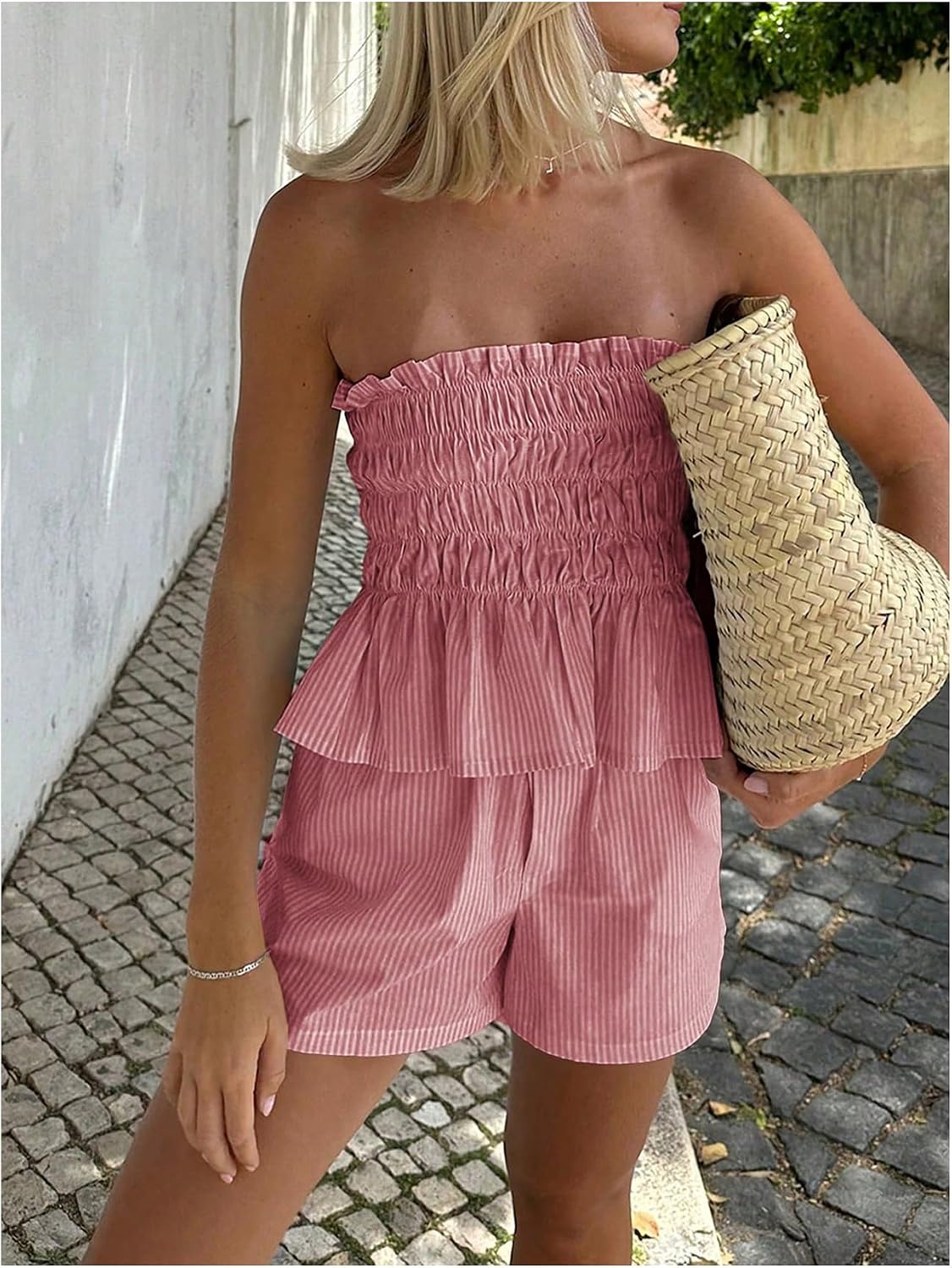 SOLY HUX Women's 2 Piece Vacation Outfit
