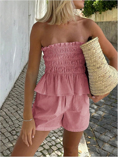 SOLY HUX Women's 2 Piece Vacation Outfit