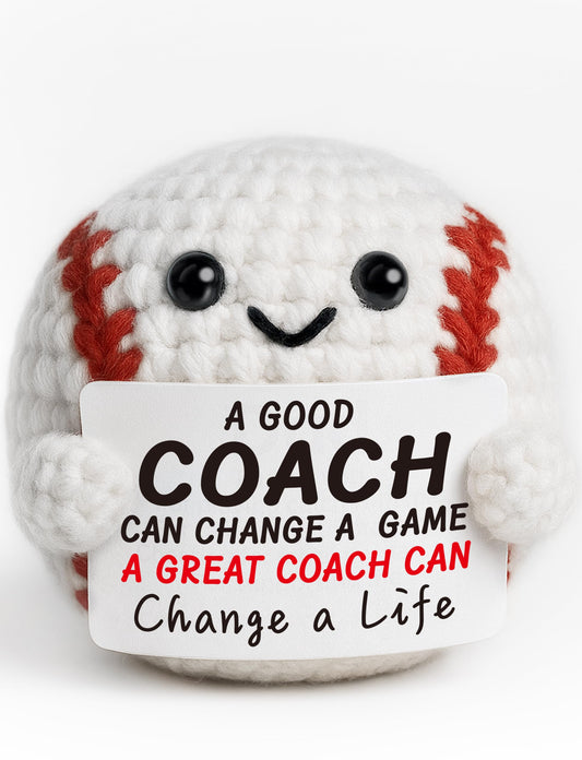 Baseball Gifts for Boys Son Birthday Christmas Positive Crochet Animals