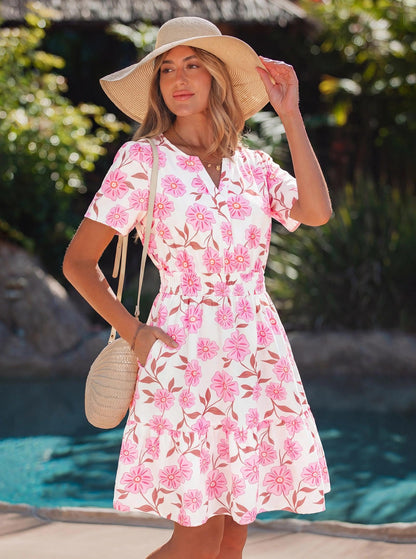 popvil Women Summer Short Dress