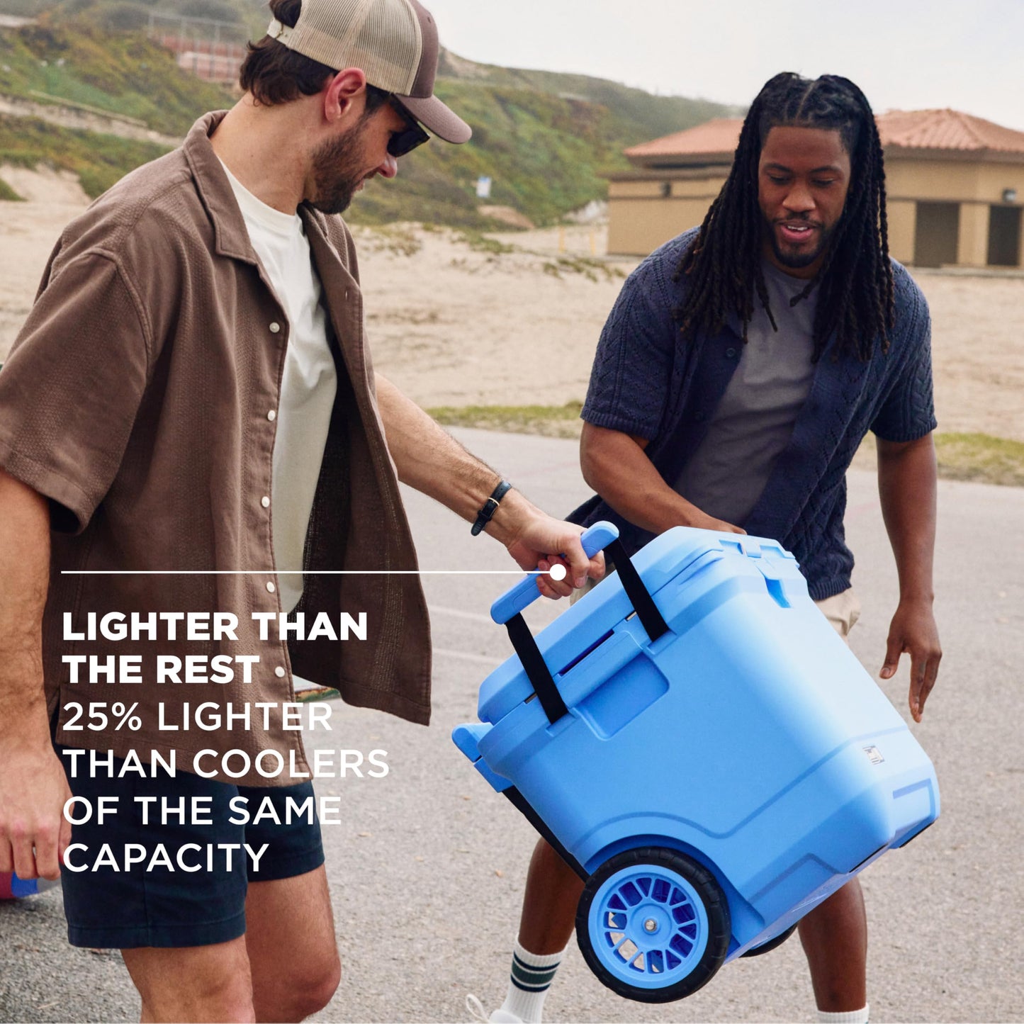 Coleman Pro Heavy-Duty 45qt Ultra-Light Premium Hard Cooler, Extra-Thick Insulation Keeps Ice up to 4 Days, 74-Can Capacity