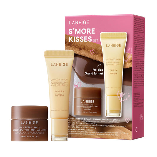 LANEIGE Lip Glowy Balm: Sheer Tinted Lip Treatment Balm Tube with Shea & Murumuru Butters for Hydrating, Moisturizing, Glossy, Non-Sticky Shine, Berry | Korean Skin Care