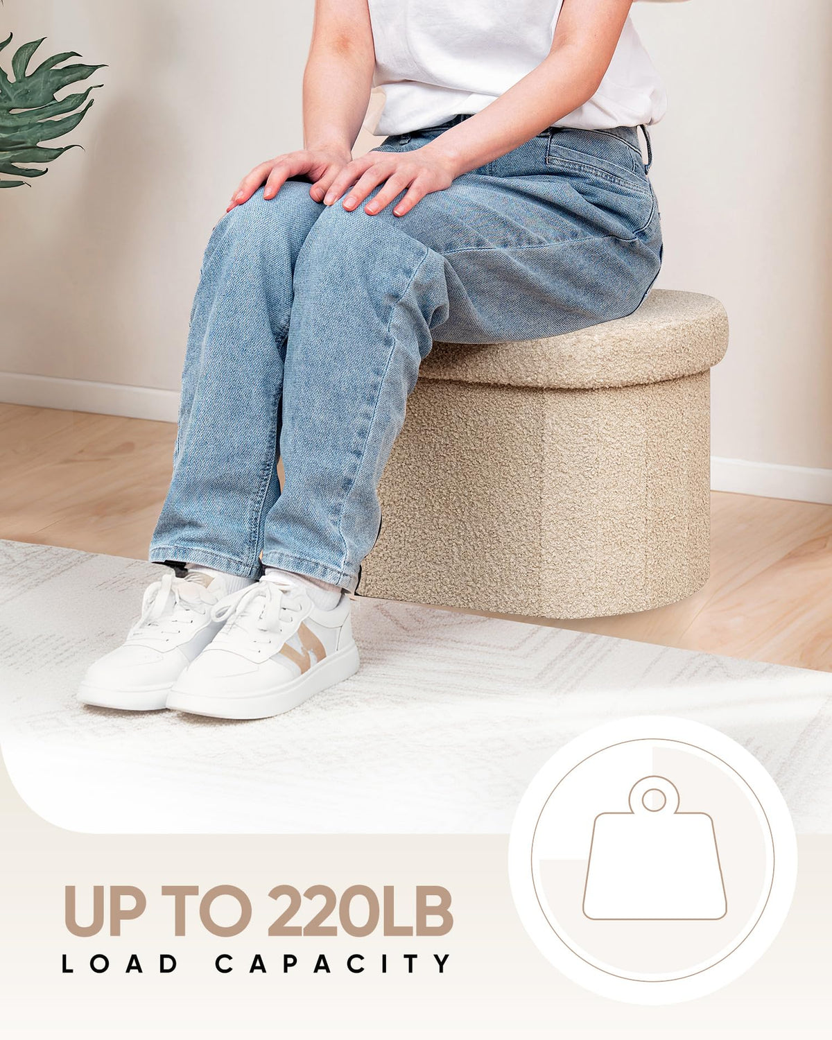 B FSOBEIIALEO Ottoman with Storage