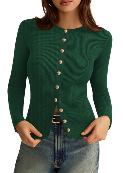 PRETTYGARDEN Women's Fall Lightweight Cardigan Sweaters