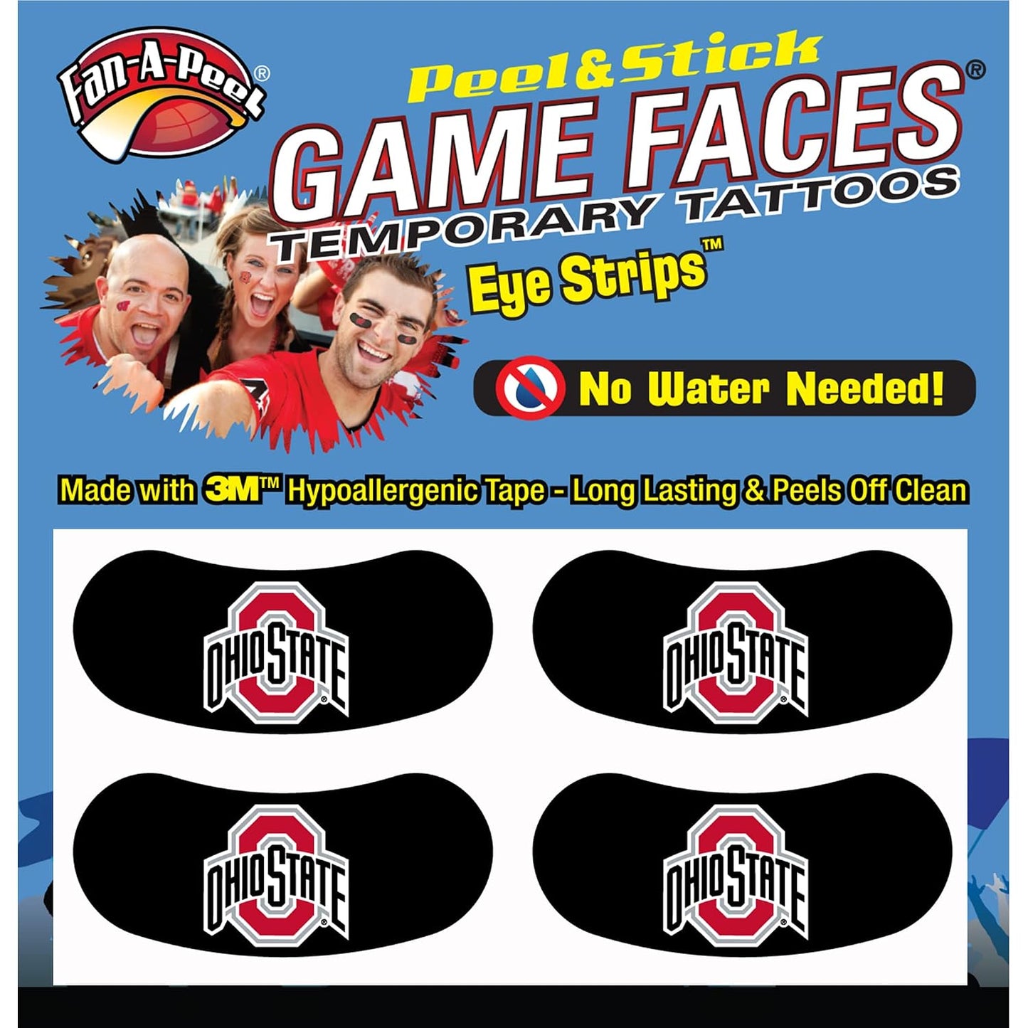 Alabama Waterless Temporary Tattoos - Hypoallergenic Peel and Stick Waterproof Temporary Tattoos - Officially Licensed
