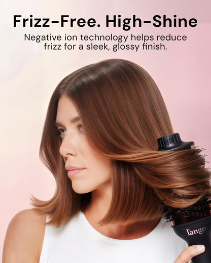 L'ANGE HAIR Le Volume 2-in-1 Titanium Blow Dryer Brush
