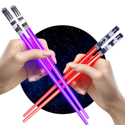ChopSabers Lightsaber Led Light Up Chopsticks (1 Pair, Blue)