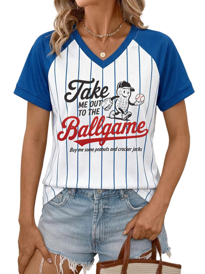Baseball Shirt Women Baseball Mom Shirts Baseball Game Day Top
