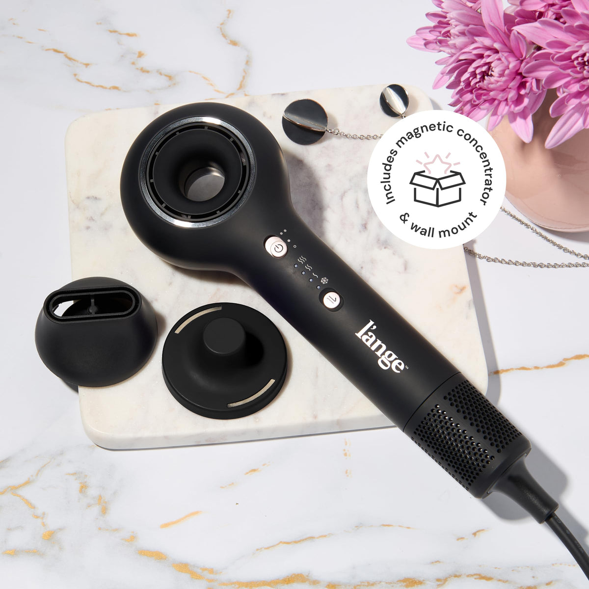 L'ANGE HAIR Axia HaloRing Ionic Hair Dryer