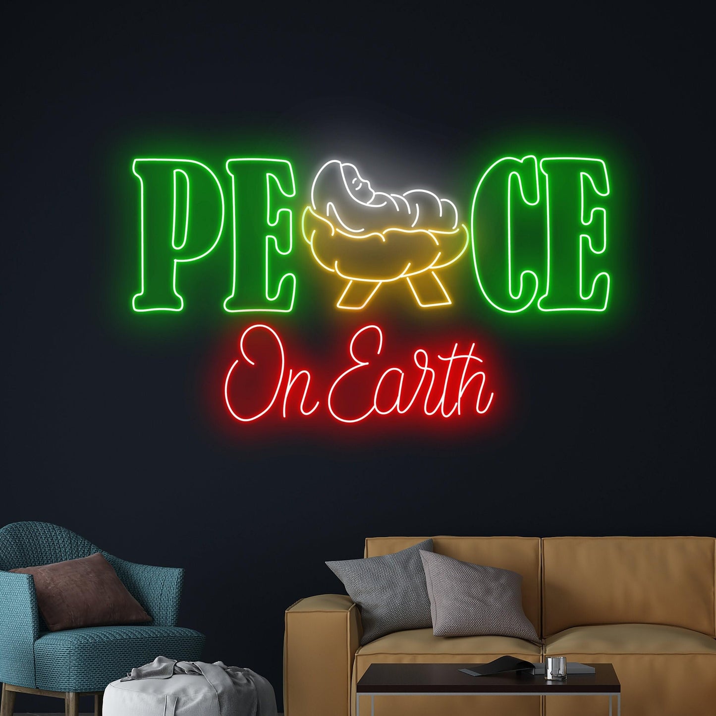 Custom Merry Christmas Tree Neon Sign Led Sign LED Lights (Merry Christmas)