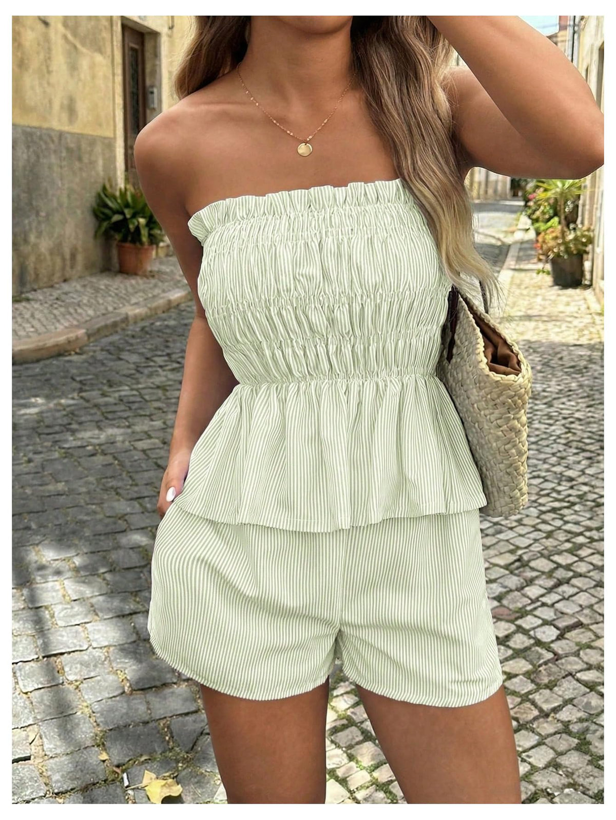 SOLY HUX Women's 2 Piece Vacation Outfit