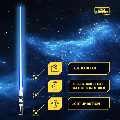 ChopSabers Lightsaber Led Light Up Chopsticks (1 Pair, Blue)