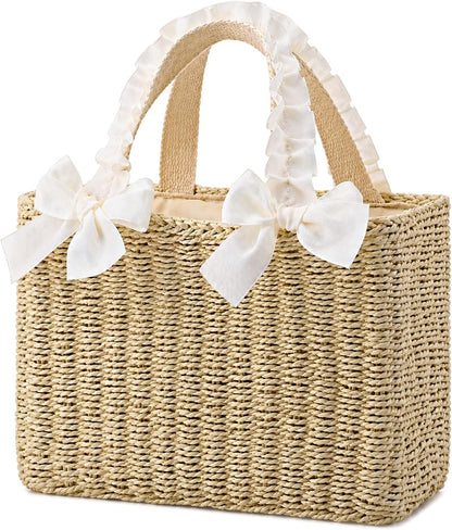 Straw Tote Bag