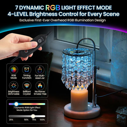Candle Warmer Lamp with Timer & Dimmer