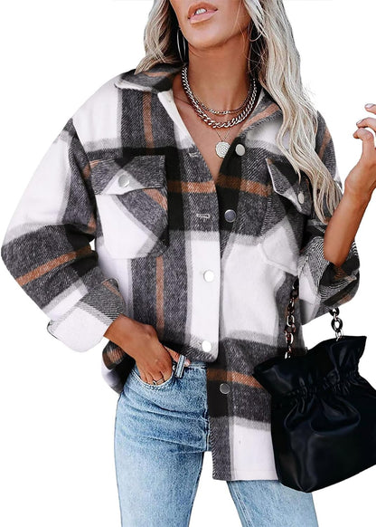 Magritta Womens Shirts Collared Long Sleeve