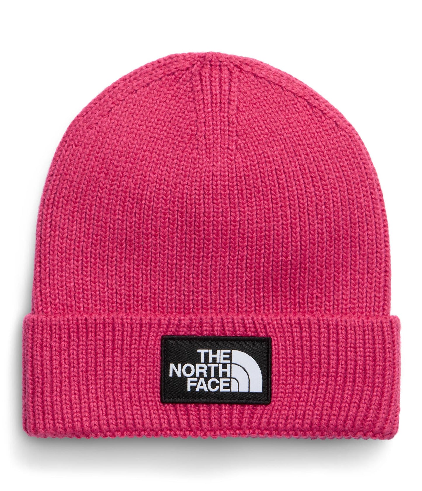 THE NORTH FACE TNF Logo Box Cuffed Beanie | Classic Fit, Rib Knit Winter Hat for Men & Women
