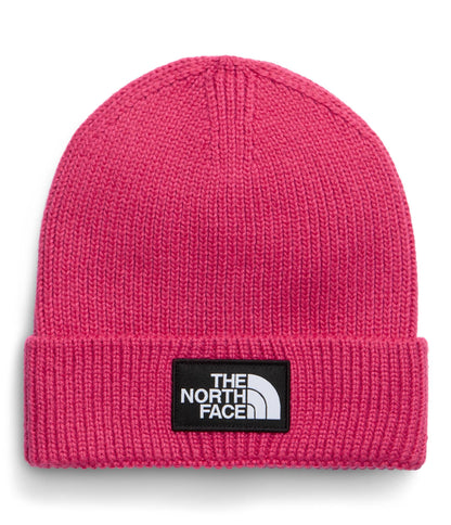 THE NORTH FACE TNF Logo Box Cuffed Beanie | Classic Fit, Rib Knit Winter Hat for Men & Women